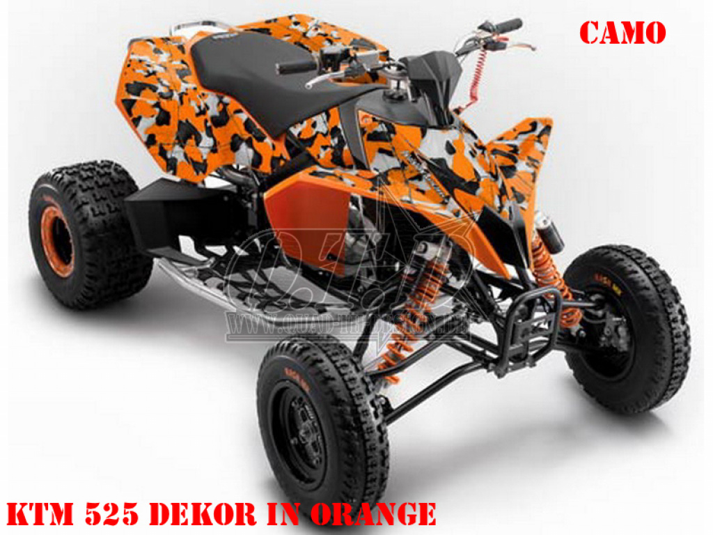 Camo Orange for KTM Quad SX/XC 450/505/525